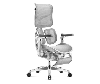 Fotel ergonomiczny DIABLO Chairs BRAVE V-KINETIC szary